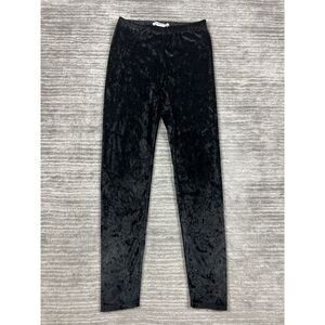 Eye Candy Leggings Womens‎ Small Black Polyester Blend Microfiber Feel